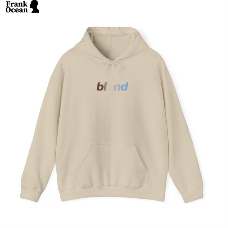 Color Frank Ocean Blonde Hoodie FOH3 sand