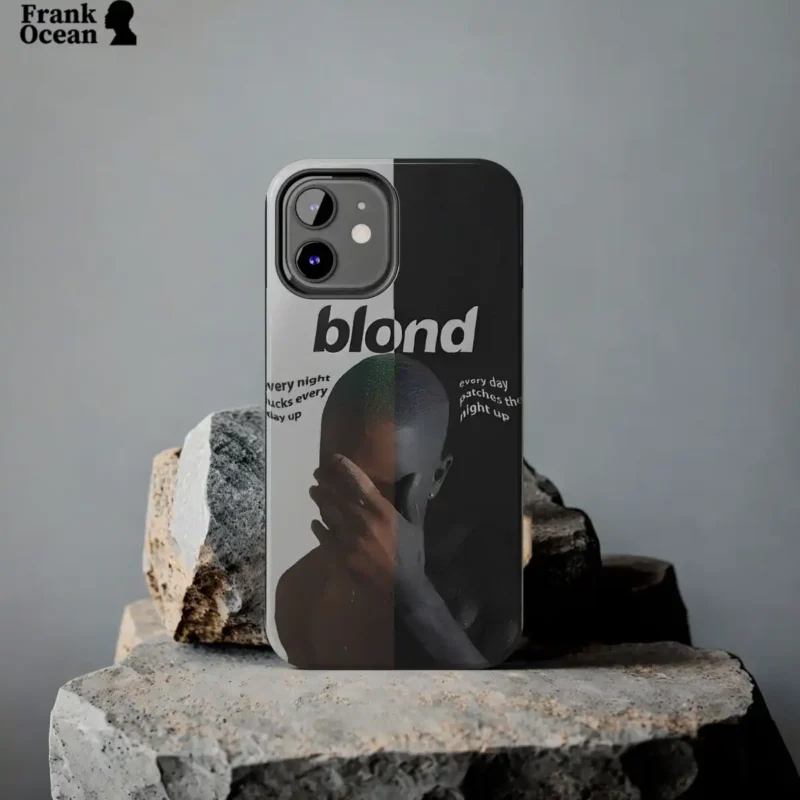 Frank Ocean Singer White Black Iphone Case – FOPC35 mockup 1