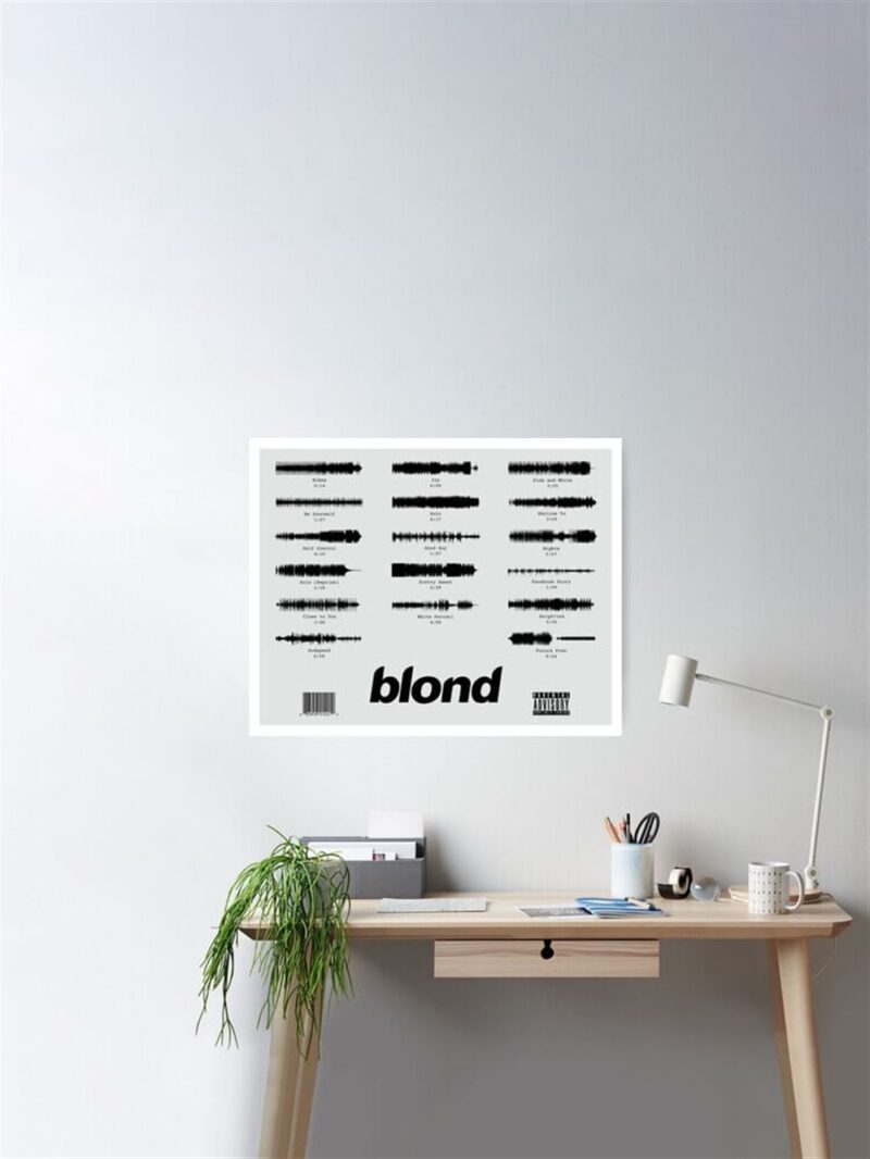 blond-waveform-poster