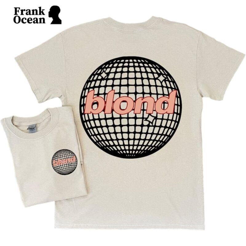 Frank Ocean BLOND GLOBE Short Sleeve T Shirt