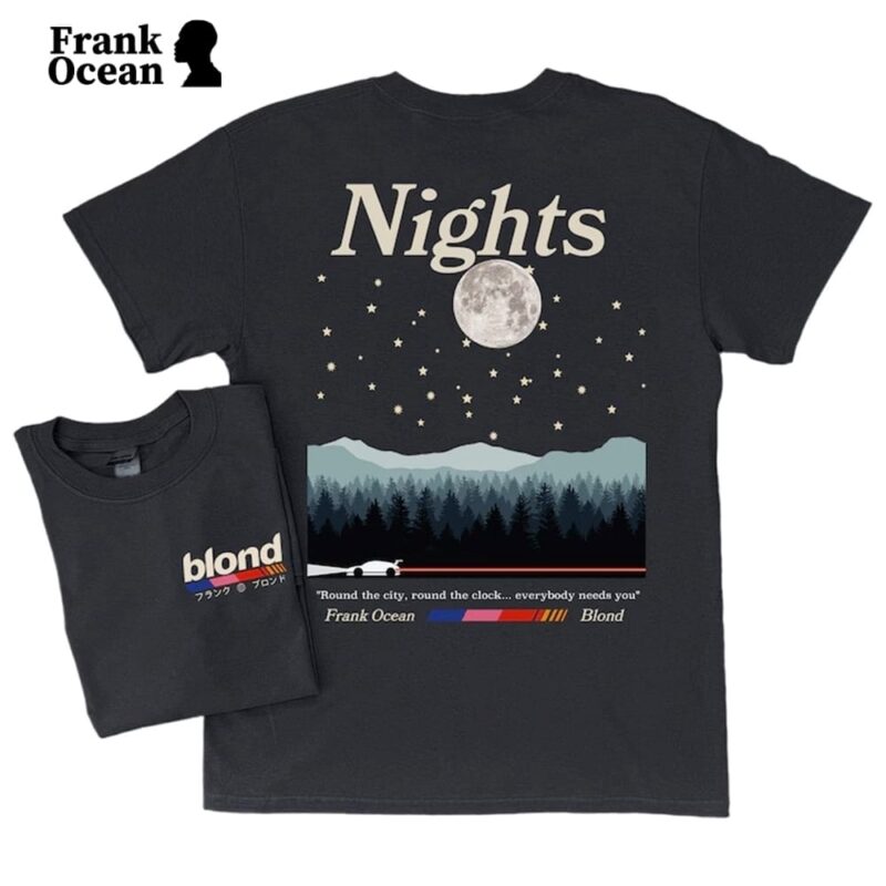 Frank Ocean BLOND NIGHTS Short Sleeve T Shirt