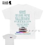 Frank Ocean BLOND WHITE FERRARI v2 Tee