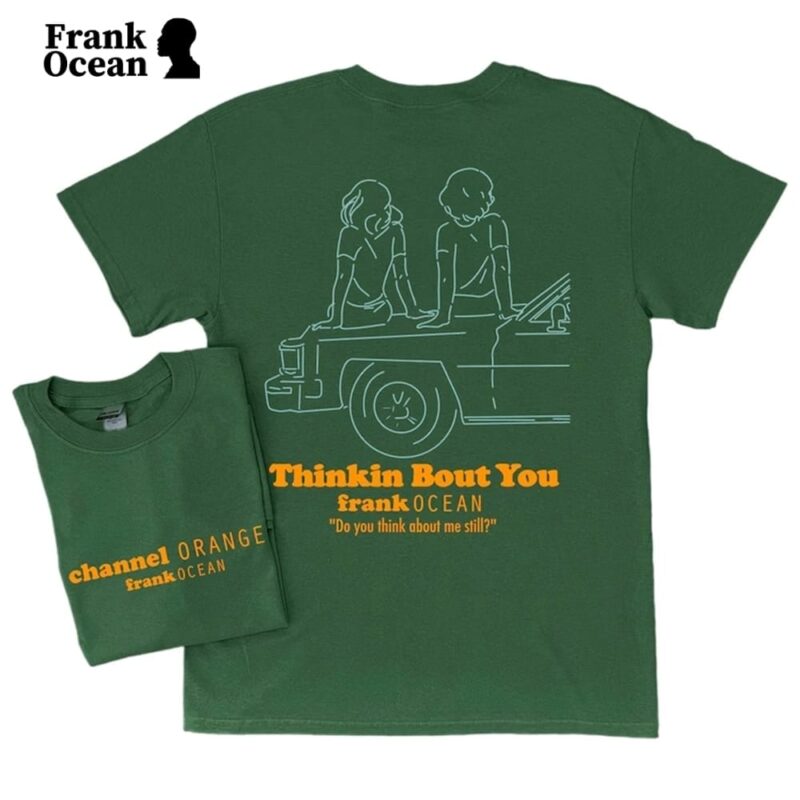 Frank Ocean Channel Orange THINKIN BOUT YOU Short Sleeve Tee