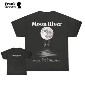 Frank Ocean MOON RIVER Short Sleeve Tee