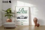 Blond White Ferrari v2 Poster